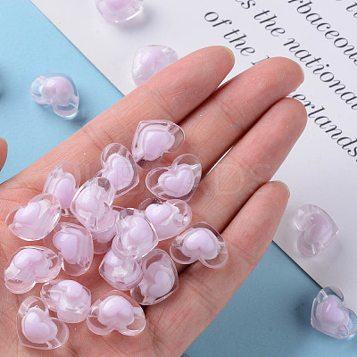 Transparent Acrylic Beads LS-TACR-S152-08A-09-1