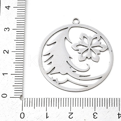 Christmas 201 Stainless Steel Pendants STAS-C156-01K-P-1