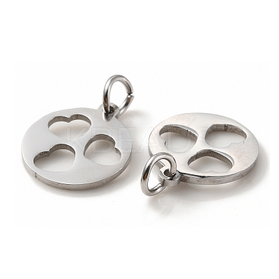 Non-Tarnish 304 Stainless Steel Charms STAS-D050-07P-04-1