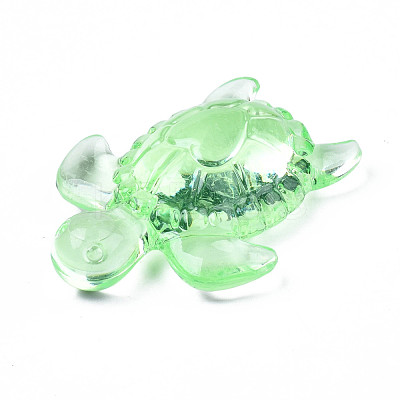 Transparent Acrylic Beads TACR-S149-14-1