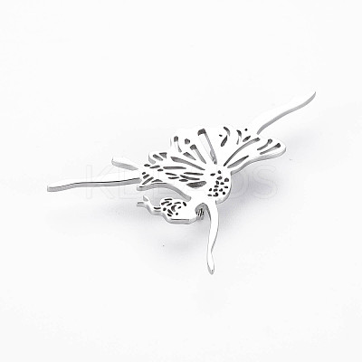 Non-Tarnish Dancer Brooch JEWB-N007-001P-FF-1