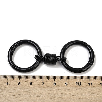 Alloy Spring Gate Clasps LS-PALLOY-Q009-01L-1