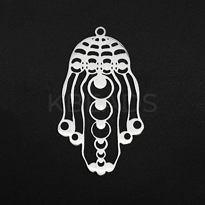 Non-Tarnish 201 Stainless Steel Pendants STAS-N090-JA707-1