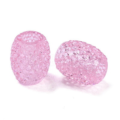 Transparent Resin European Jelly Colored Beads RESI-B025-01A-03-1