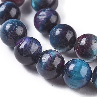Natural Tiger Eye Beads Strands LS-G-K301-8mm-06-1