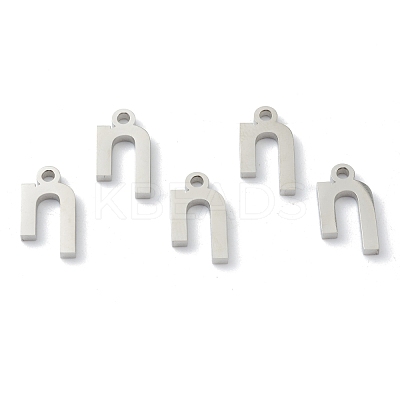 Non-Tarnish 304 Stainless Steel Charms STAS-G244-01H-1