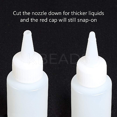 Plastic Glue Bottles DIY-BC0009-04-1