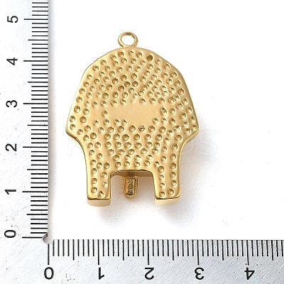 304 Stainless Steel Pendants STAS-L022-296G-1