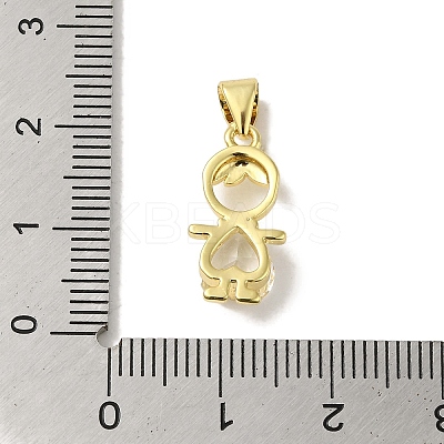 Rack Plating Brass Glass Pendants LS-KK-P272-18B-G01-1
