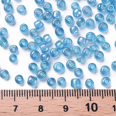 6/0 Round Glass Seed Beads SEED-US0003-4mm-163-1