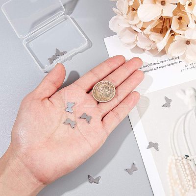 304 Stainless Steel Charms STAS-NB0004-38P-1