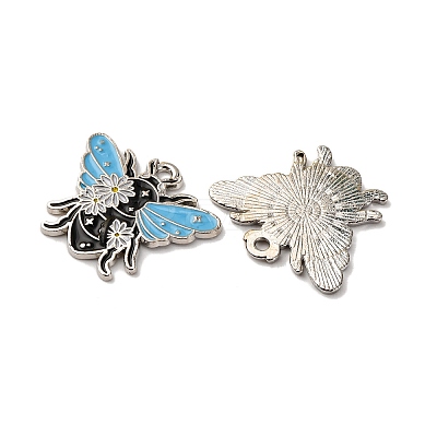 Alloy Enamel Pendants FIND-H051-01A-P-1