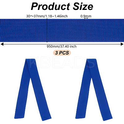 95% Polyester & 5% Spandex Ribbing Fabric for Cuffs OCOR-WH0088-23B-1