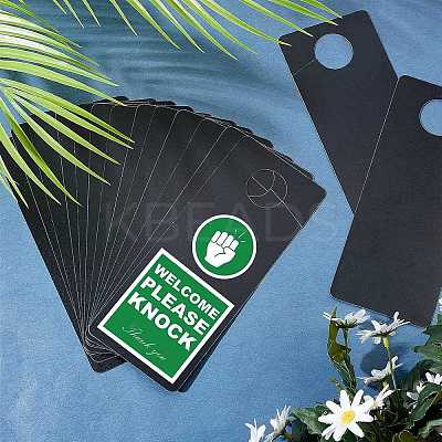 30Pcs PVC Doorplates AJEW-GL0001-21-1