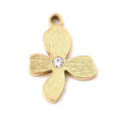 304 Stainless Steel Pendants STAS-K297-02A-G-1