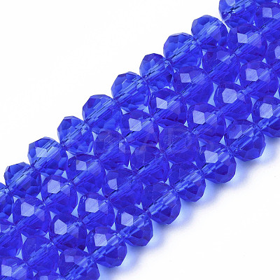Glass Beads Strands EGLA-A034-T6mm-D31-1