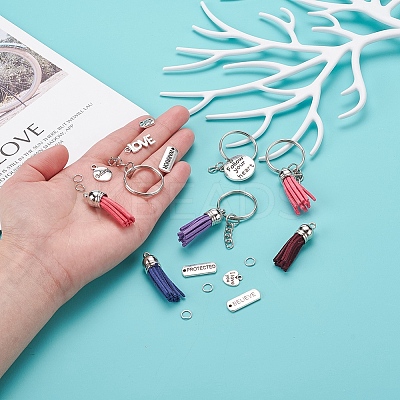 DIY Keychain Making Kit DIY-YW0003-69-1