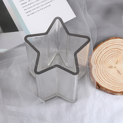 DIY Plastic Star Candle Molds CAND-PW0001-040-1