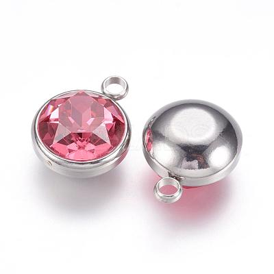 K9 Glass Rhinestone Pendants STAS-F123-26H-1