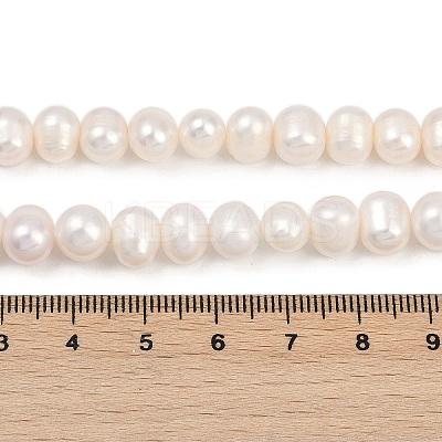 Natural Cultured Freshwater Pearl Beads Strands PEAR-I007-07X-11A-1