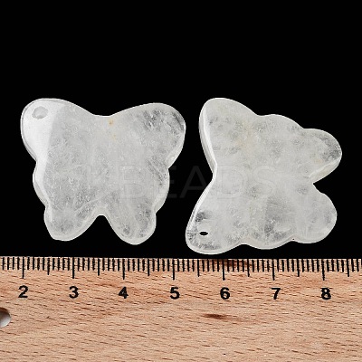 Natural Quartz Crystal Pendants G-D087-01E-1