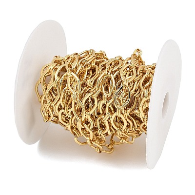 Brass Rhombus Link Chains CHC-L054-09G-1