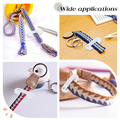 28Pcs Acrylic Band Weaving Width Gauge AJEW-OC0013-96A-1