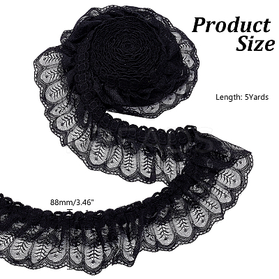 Polyester Silk Lace AJEW-WH0816-141A-1