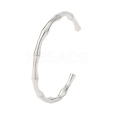 304 Stainless Steel Cuff Bangles BJEW-B150-01P-1