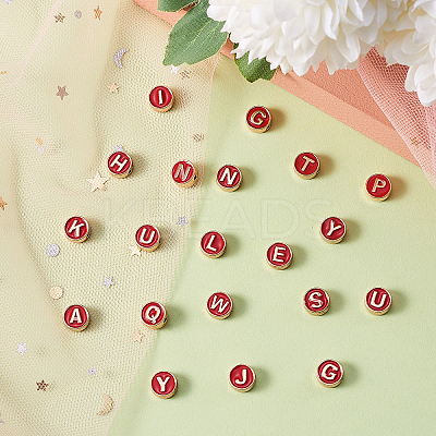 Alloy Enamel Beads ENAM-CJ0001-96D-1