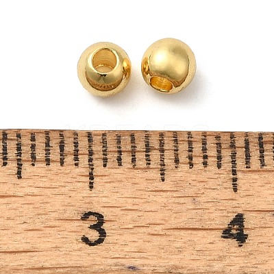 Brass Beads KK-Z062-01G-05-1
