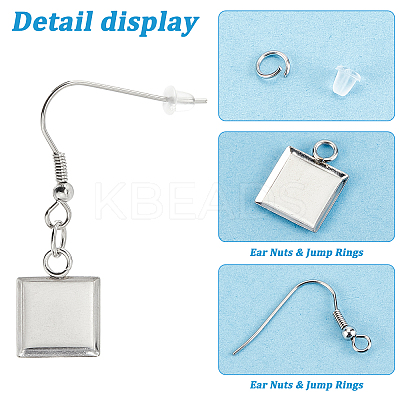 DIY Earrring Making Finding Kit DIY-DC0001-68-1