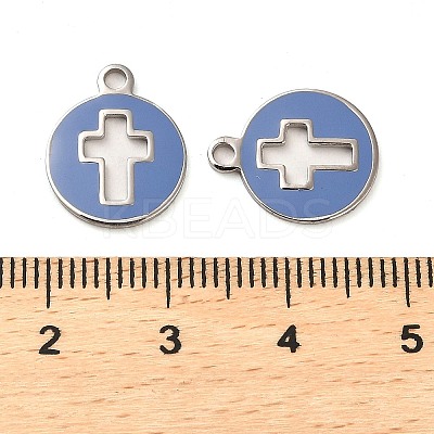 304 Stainless Steel Charms STAS-L022-092P-1