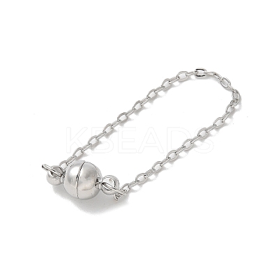 Brass Magnetic Clasps KK-U052-28P-1