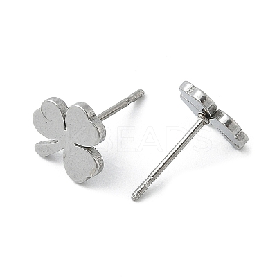 Tarnish Resistant Unisex 304 Stainless Steel Stud Earrings EJEW-E254-05P-1