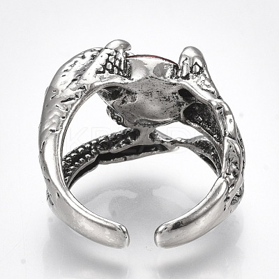 Alloy Cuff Finger Rings RJEW-T006-62-1