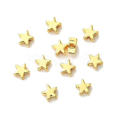 SHEGRACE Brass Star Beads XGRPCU840-300G-1