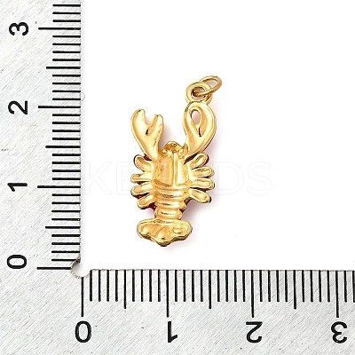 304 Stainless Steel Enamel Pendants STAS-B093-33G-01-1