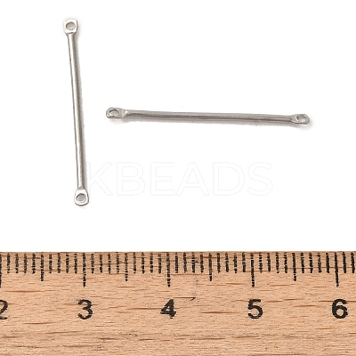 Non-Tarnish 304 Stainless Steel Connector Charms STAS-Q323-04F-P-1