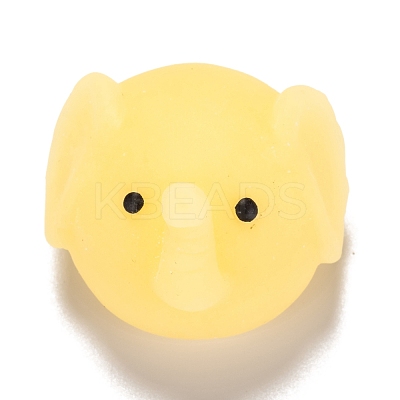 Elephant Shape Stress Toy AJEW-H125-10A-1