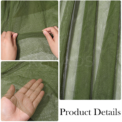 3M Polyester Mesh Lace Fabric DIY-WH20031-094C-1