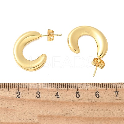 304 Stainless Steel Stud Earrings EJEW-L296-001G-02-1