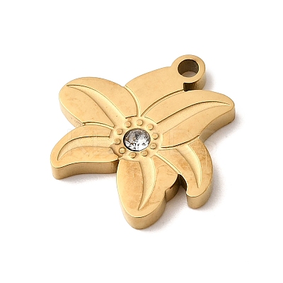 304 Stainless Steel Pendants STAS-K297-02B-G-1