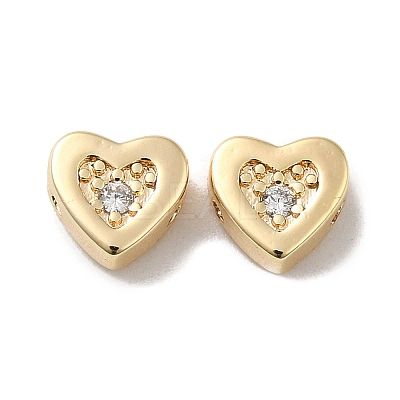 Real 18K Gold Plated Brass Beads KK-H455-09G-01-1