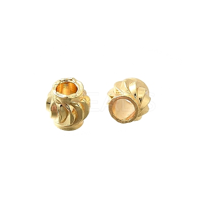 Brass Beads KK-K398-02G-1