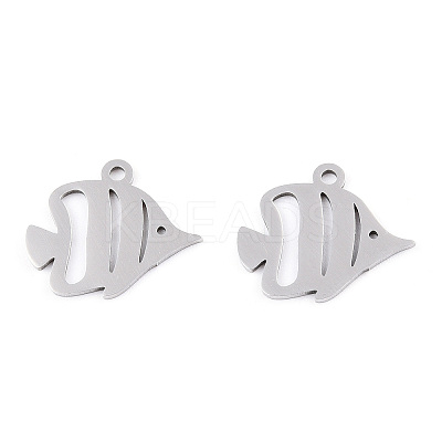 Non-Tarnish 201 Stainless Steel Pendants STAS-T052-49P-1