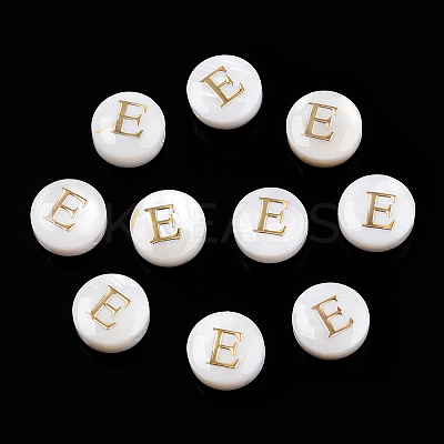 Natural Freshwater Shell Beads X-SHEL-N036-01E-1
