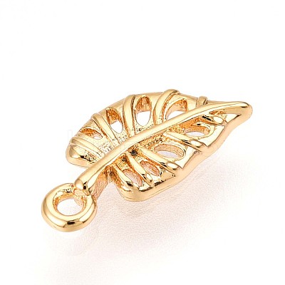 Brass Pendants KK-T075-15G-1