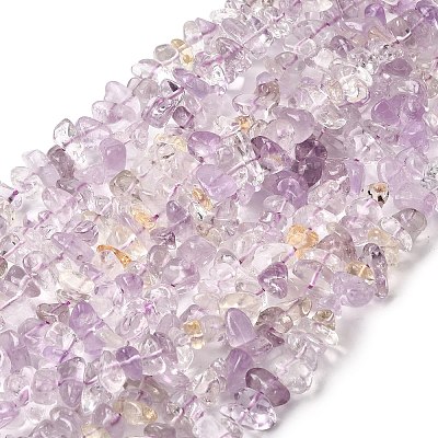 Natural Ametrine Beads Strands G-H315-A03-02-1