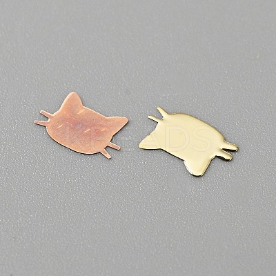 Brass Cabochons MRMJ-WH0003-09C-G-1